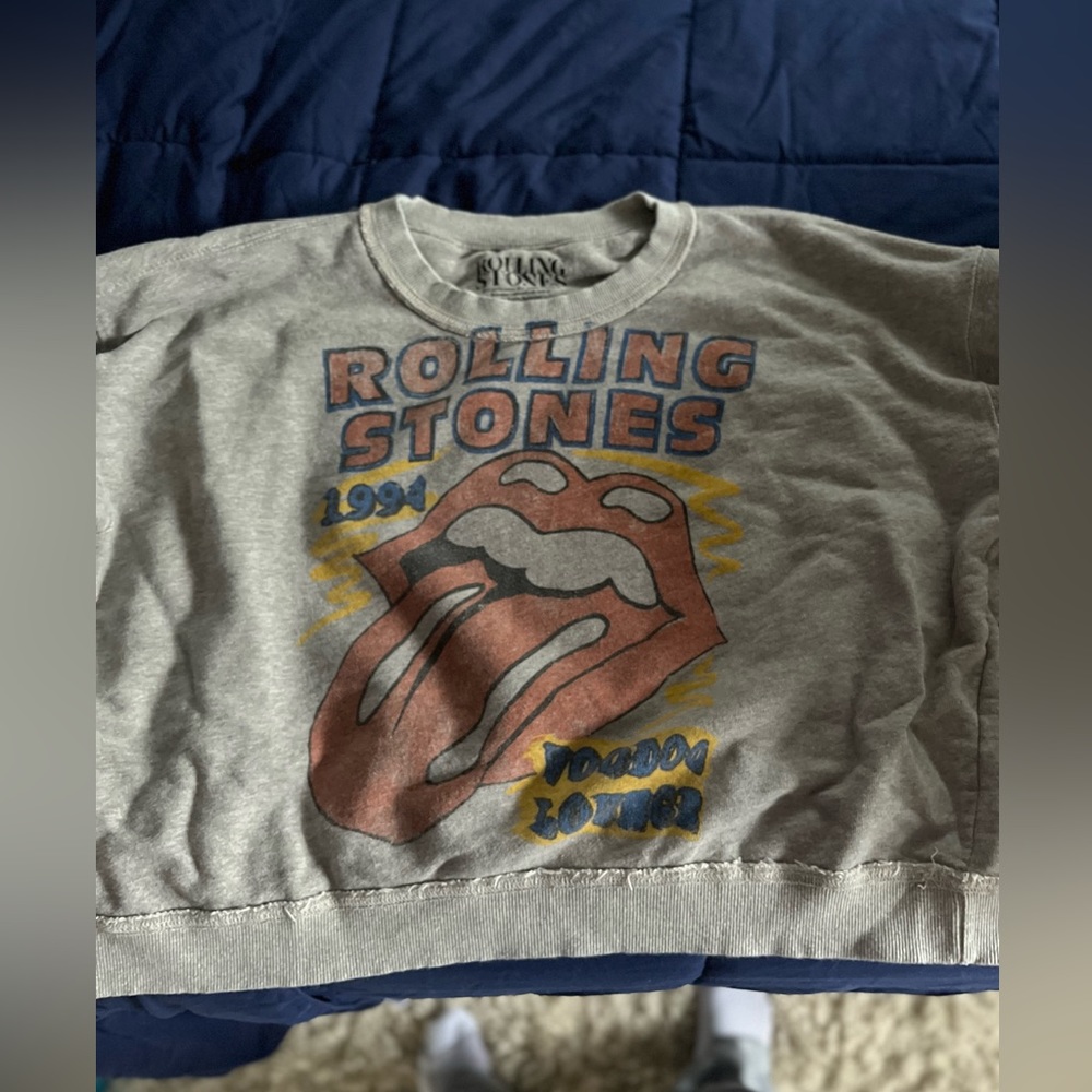 Rolling stones crew neck